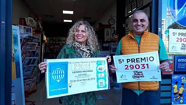 Quinto premio muy repartido en la capital grancanaria