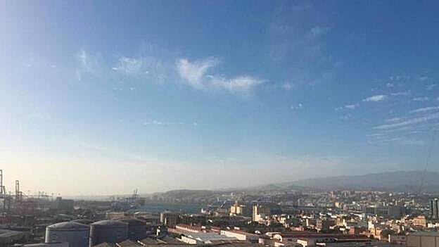 Rachas de vientos de más de 70 kilómetros por hora