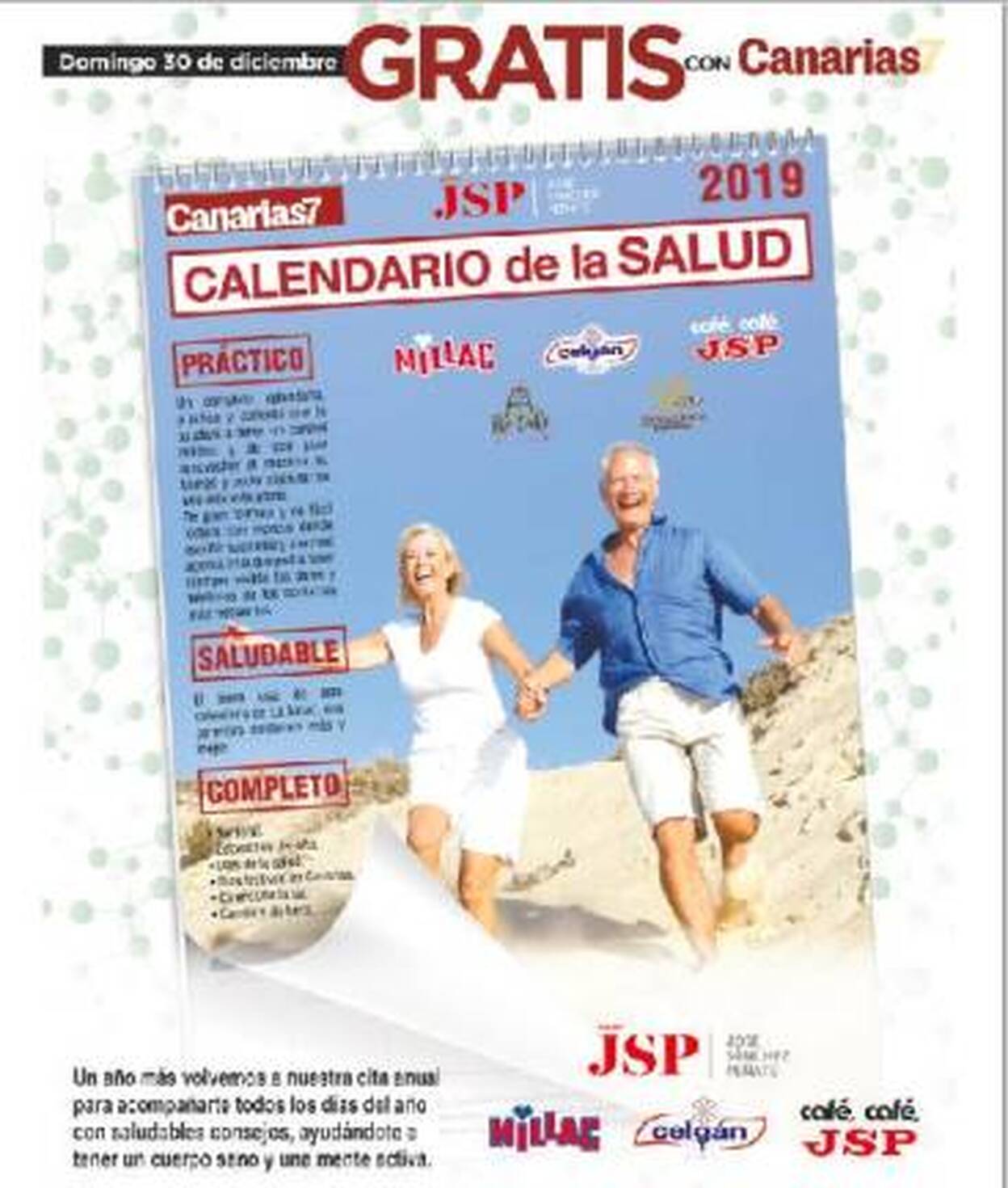 Este domingo, el calendario de la salud con CANARIAS7
