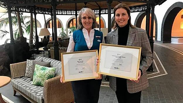 THe Volcán Lanzarote, premiado con 'Gold Award'