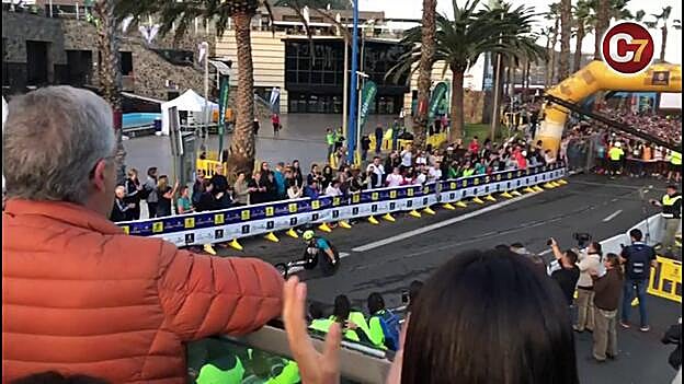 Antonio Müller busca el récord de Canarias