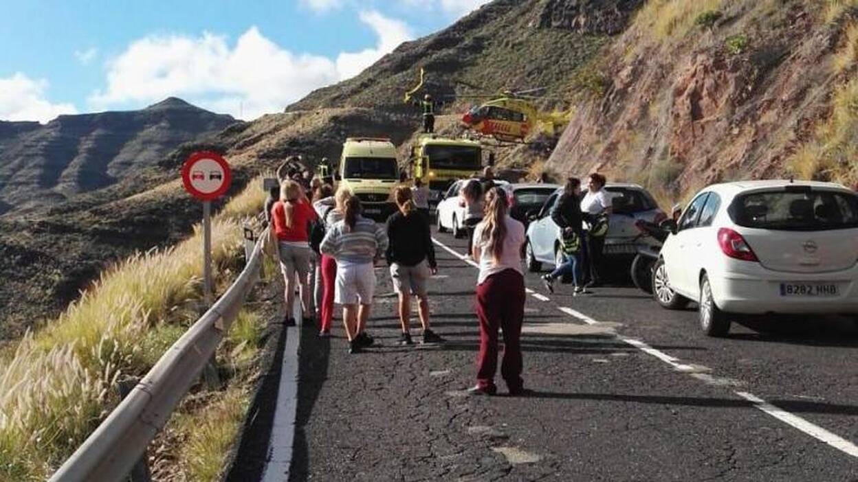 Mes récord de muertos en moto en Canarias