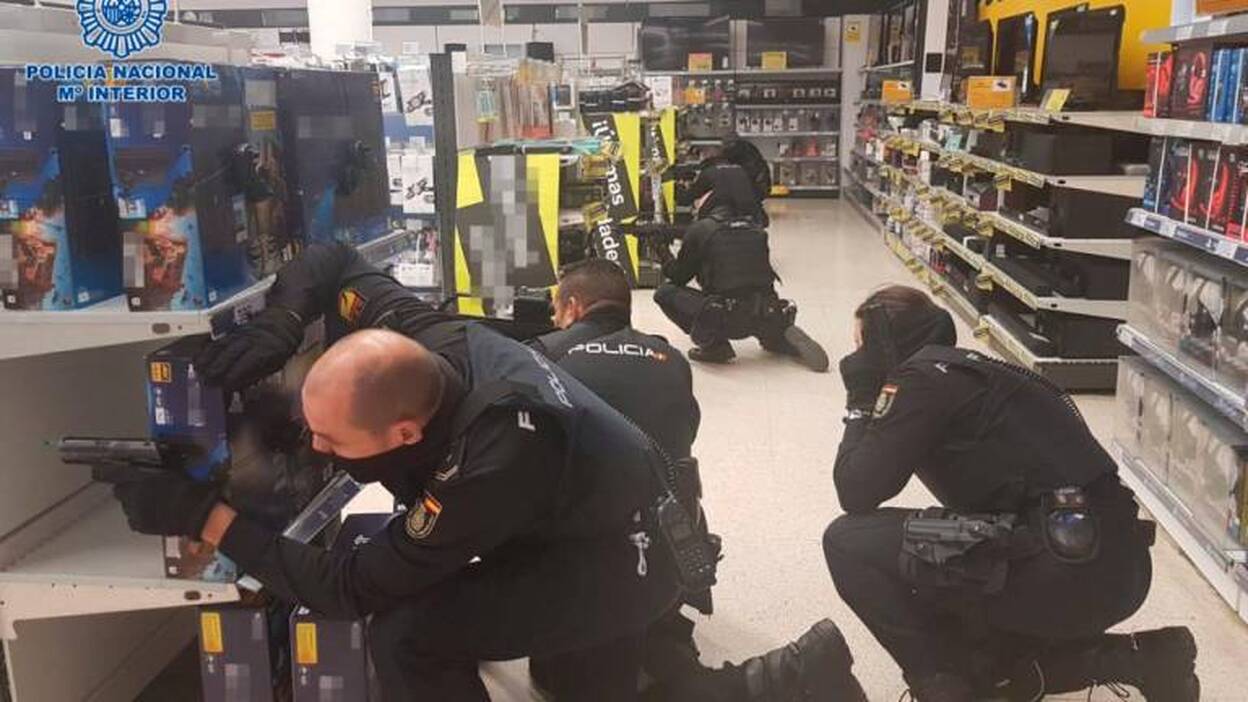 Simulacro de atentado terrorista en la capital