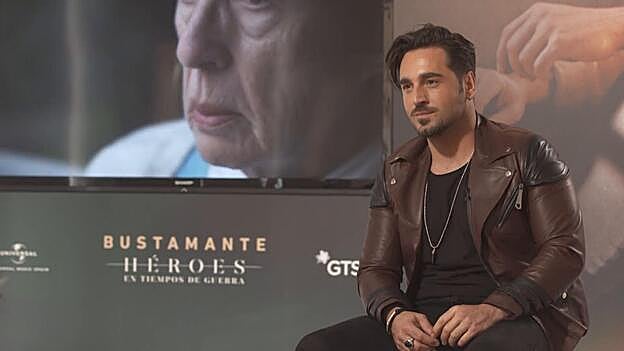 Bustamante presenta Héroes en tiempos de guerra