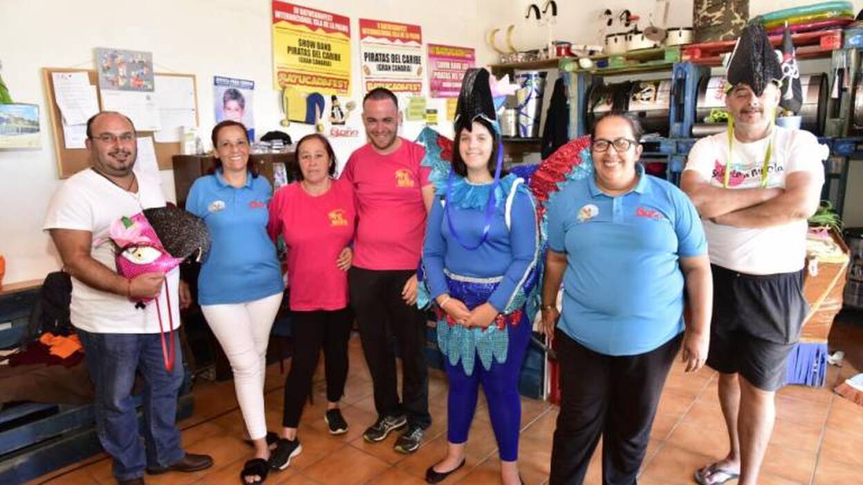 Los Piratas del Caribe, pioneros en disfraz