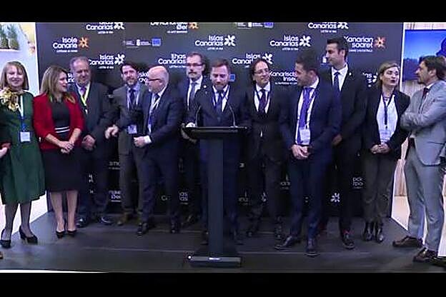 Canarias trabaja la diversificación de mercados para "minimizar" el "deterioro" de la capacidad aérea alemana