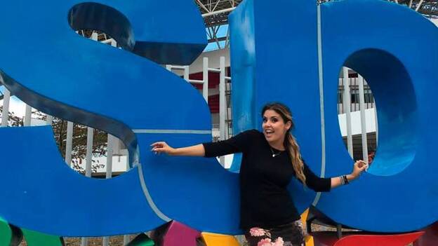 Cristina Ramos causa sensación en Costa Rica