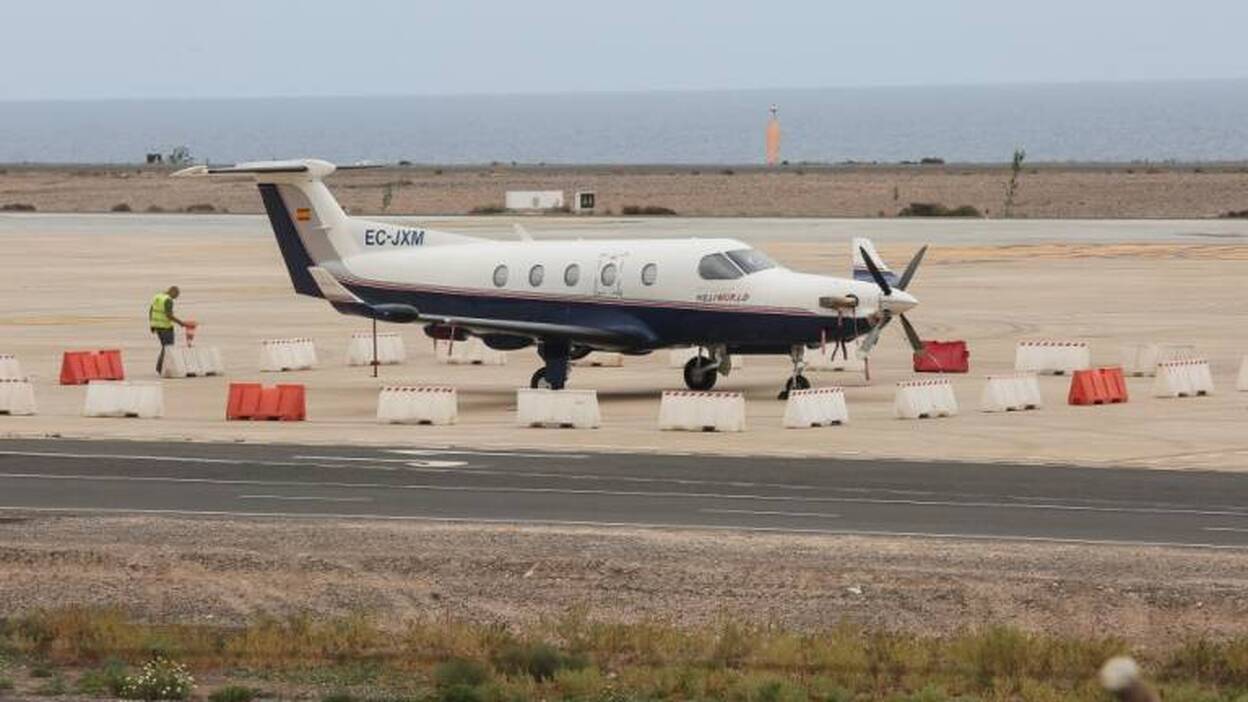 Aterriza una avioneta con cocaína en Fuerteventura