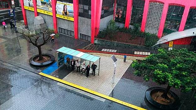 Diluvio en la capital grancanaria