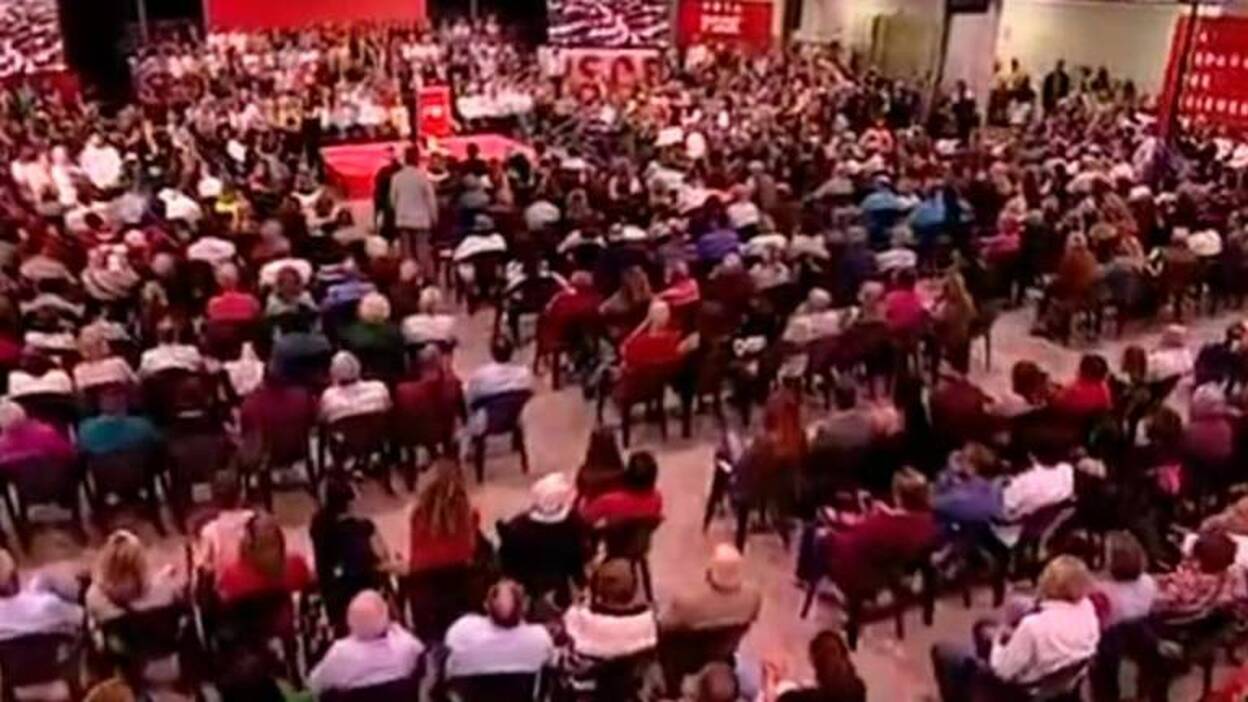 Sánchez llena la sala club del Gran Canaria Arena