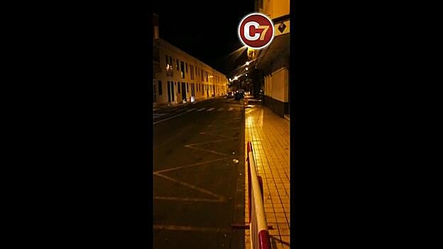 Persecución en Arguineguín