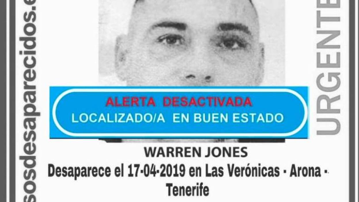 Localizado un desaparecido en Tenerife