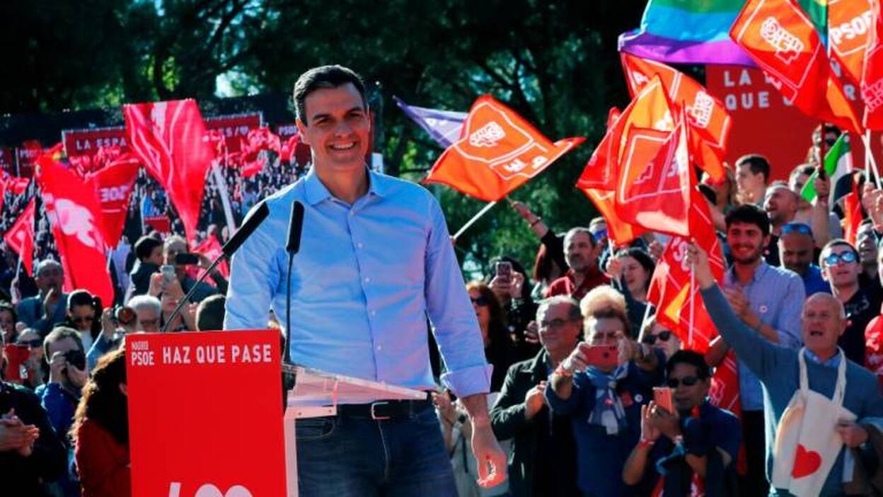 Sánchez pide el voto para el PSOE porque "si no gobernamos, no ganamos"