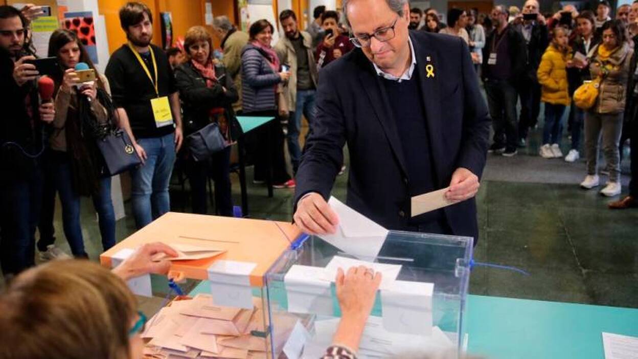 La participación en Cataluña a las 18.00 horas es 18 puntos más que en 2016