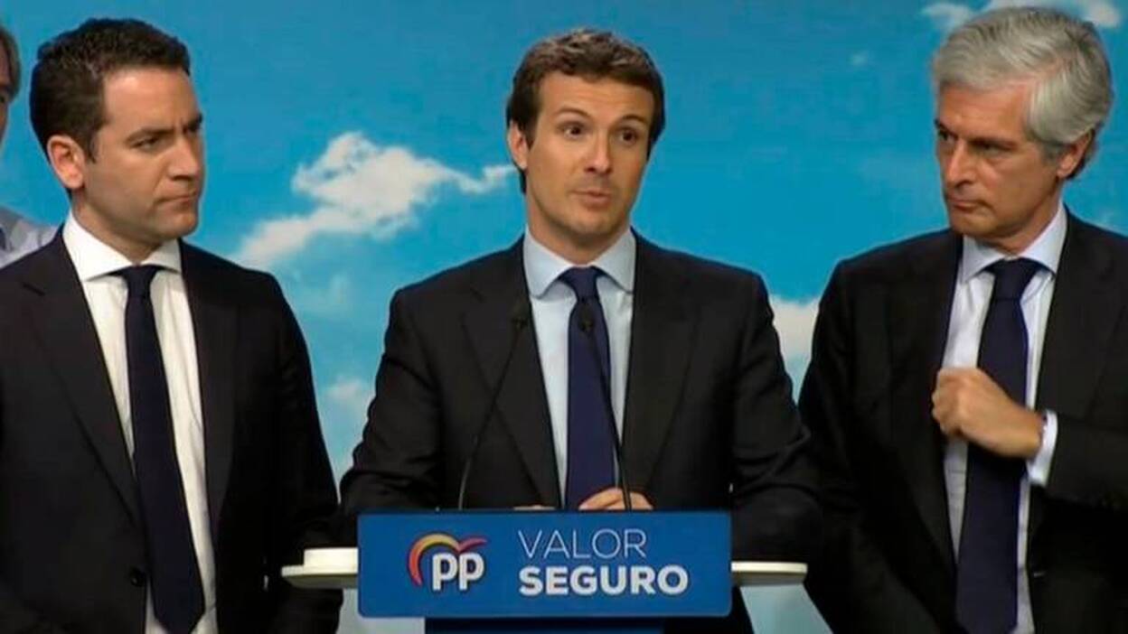 Casado admite que el resultado del PP es «muy malo»