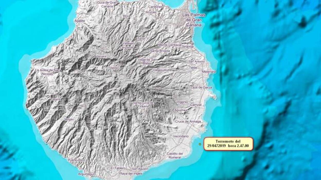 Terremoto en la costa de Castillo del Romeral