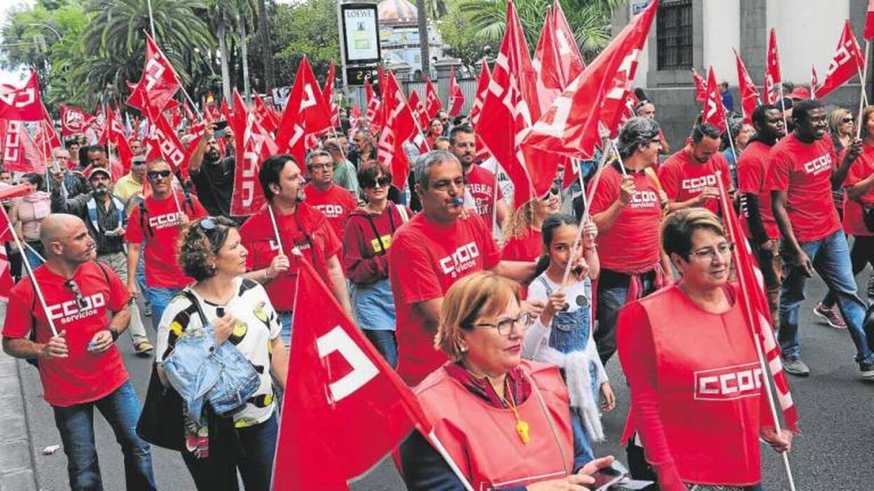 Los sindicatos piden al Gobierno «un giro social» en este 1 de mayo