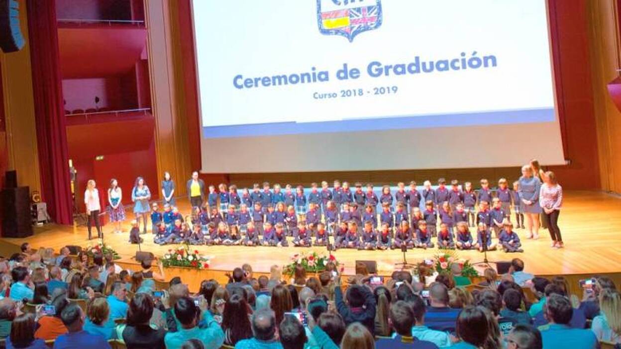 Graduación de infantil en el Hispano Inglés