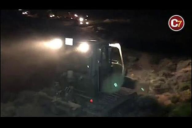 El incendio en el Teide está estabilizado