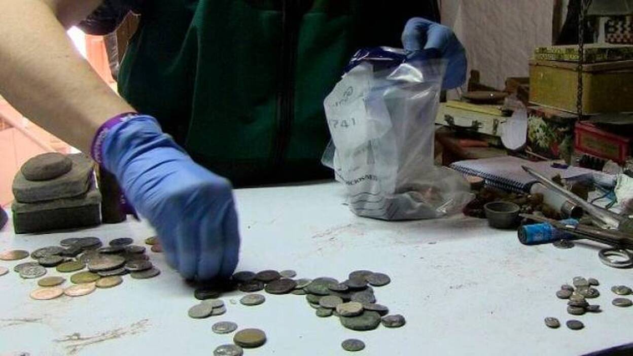 Detenidos por expolio arqueológico