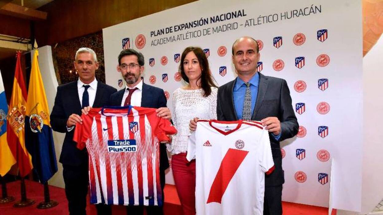 ﻿El Huracán crece junto al Atlético  de Madrid