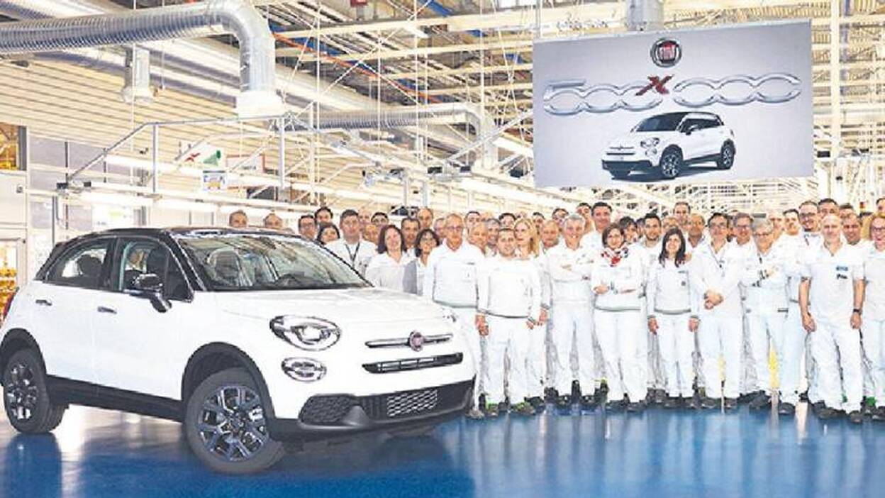 Fiat 500X alcanza el medio millón de unidades producidas