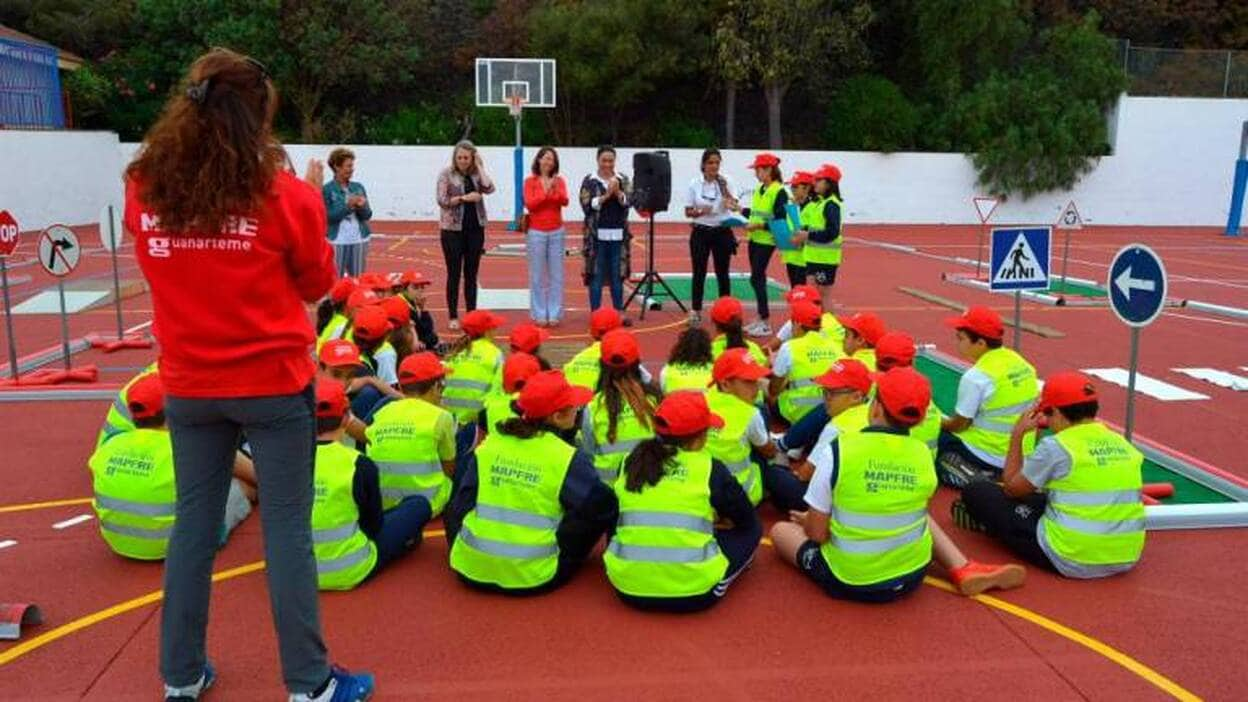 Plan de formación de seguridad vial para el alumnado de Breña Baja