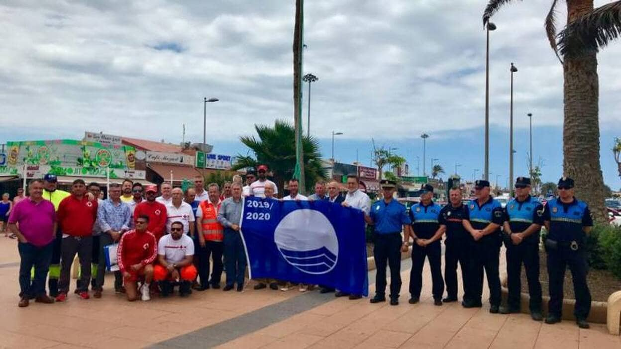 Banderas azules, símbolo de calidad en las playas del Sur