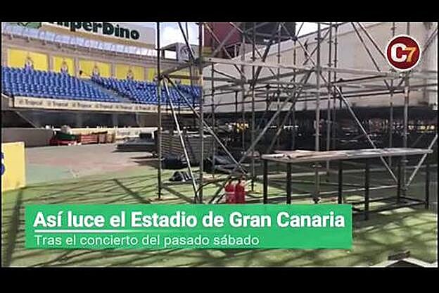 La UD lamenta el deterioro del césped