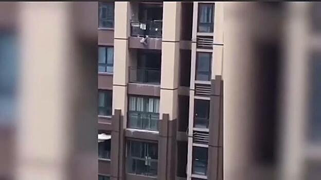 Sobrevive a una caída desde un sexto piso