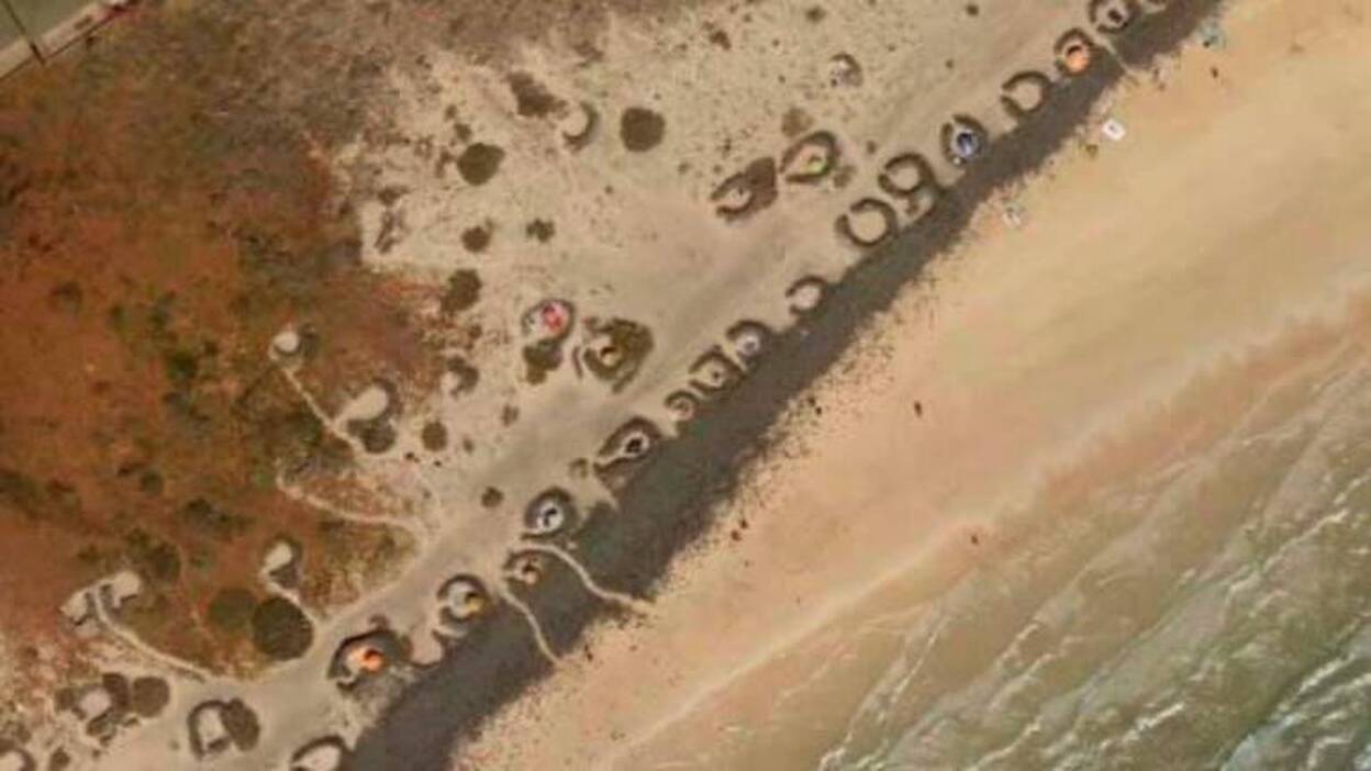 Una ‘Geria’ de 300 corrales de callaos se extiende por el litoral de Jandía