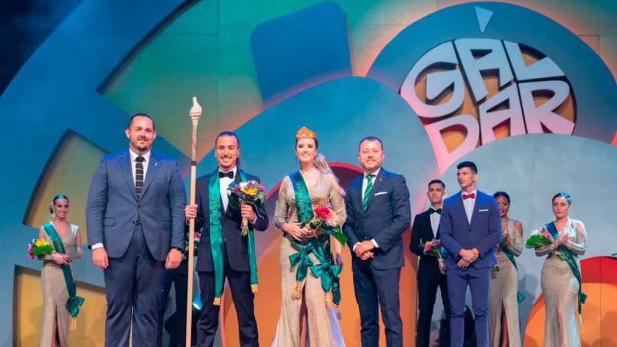 Guayarmina y Bentejuí en la corte de Gáldar