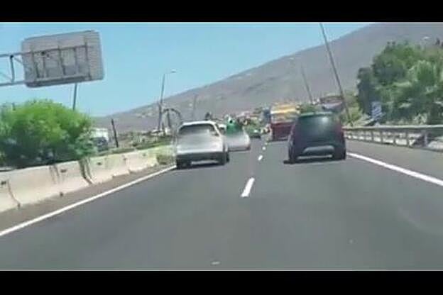 Identificados los autores de la conducción temeraria en Tenerife