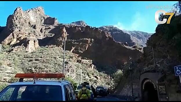 Los desalojados de Tejeda empiezan a volver a sus casas