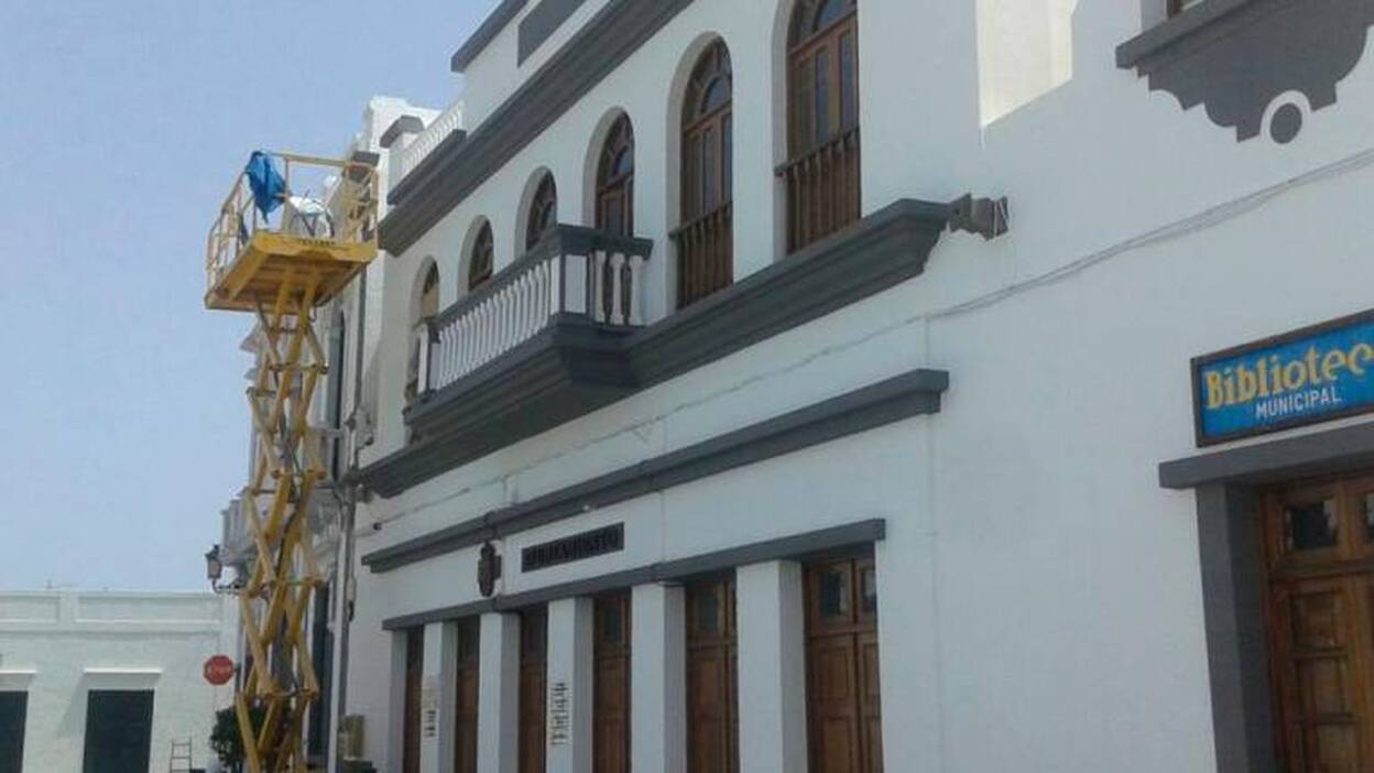 Plazas en la Guardería de Haría