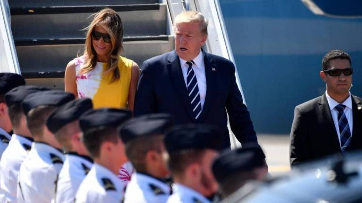 Trump llega al G7 tras nueva tormenta con China