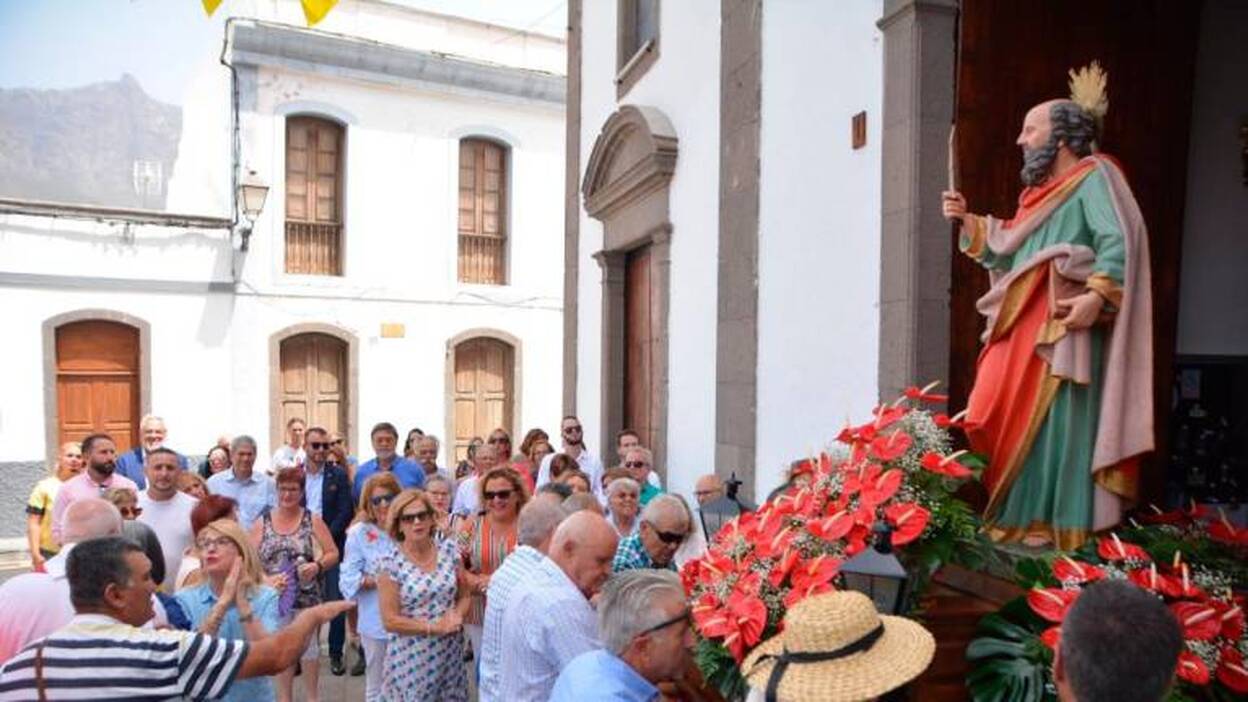 Tunte celebra la procesión de San Bartolomé pese a estar suspendida