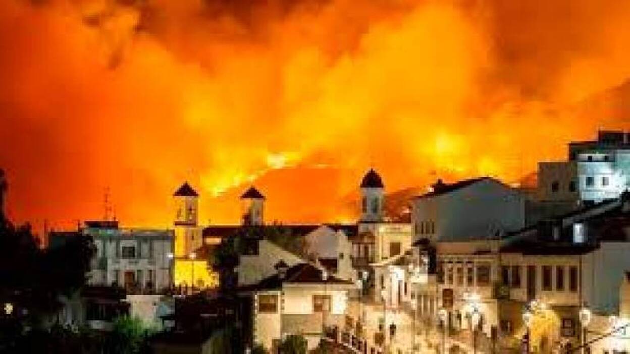 El Gobierno de Canarias, parte perjudicada en el incendio de Artenara