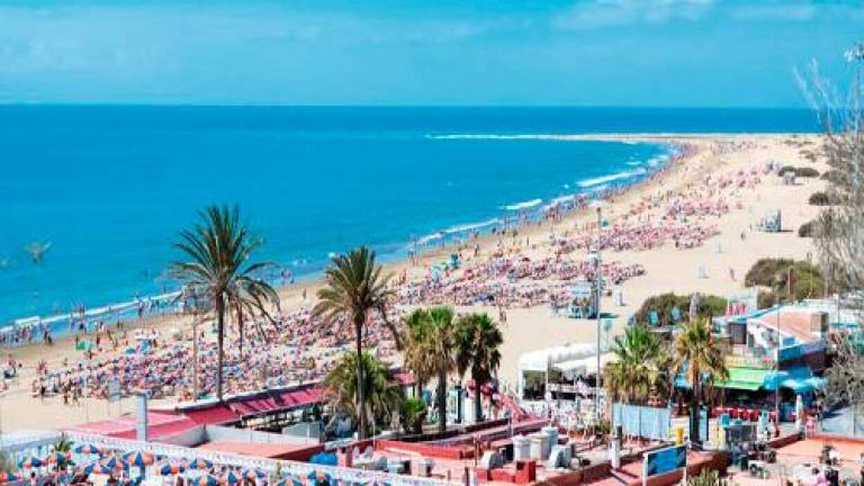 Detenido por robo con violencia en Playa del Inglés