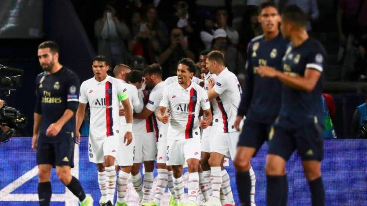 Ridículo del Madrid en París