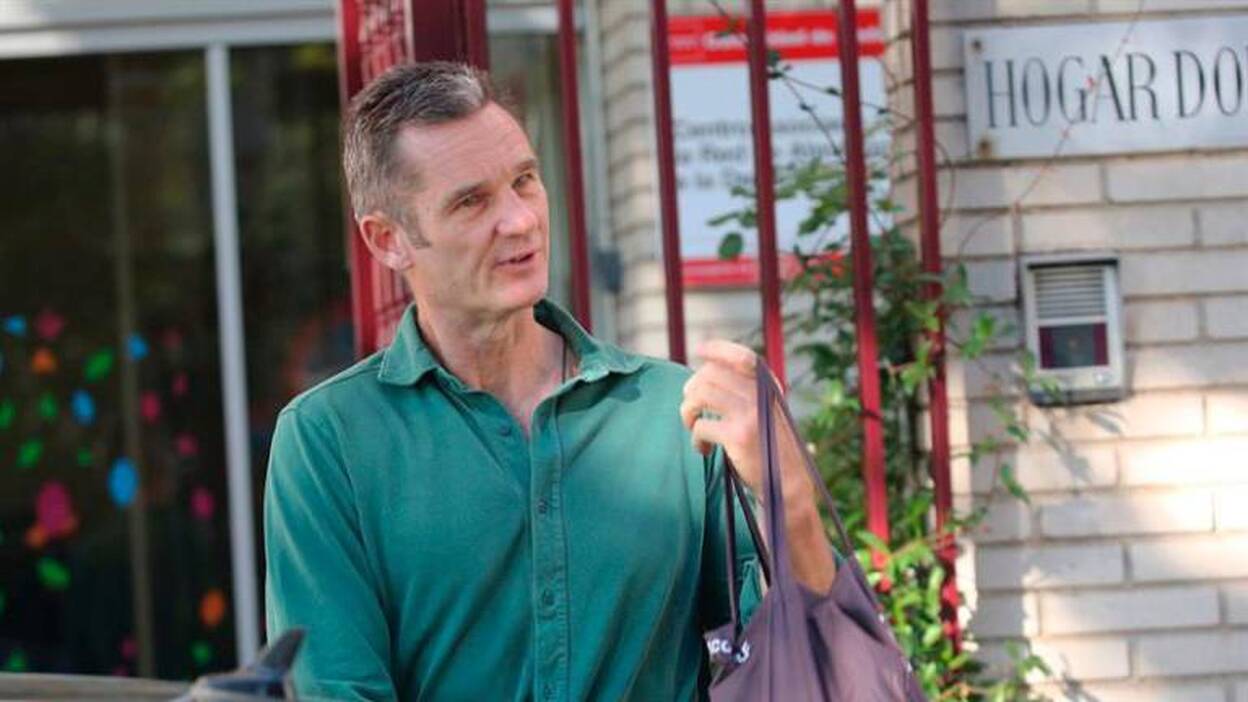 Urdangarin, segundo día de voluntariado