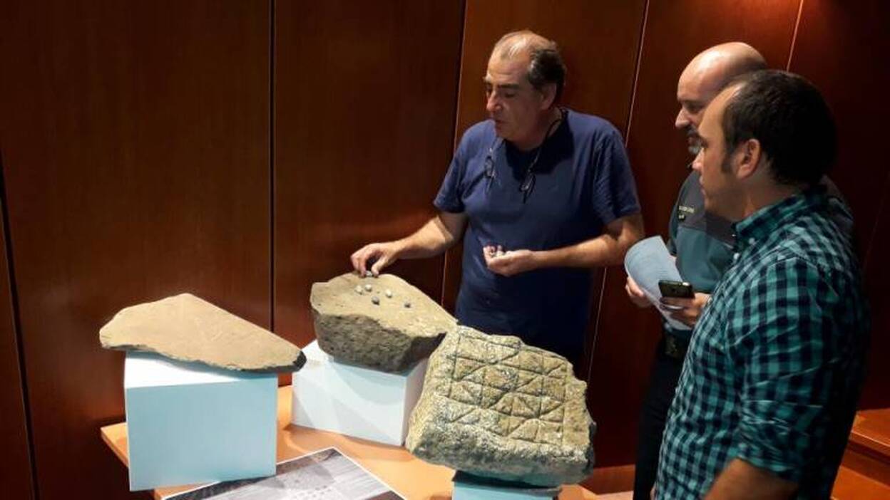 Juegos de pastores sobre piedra