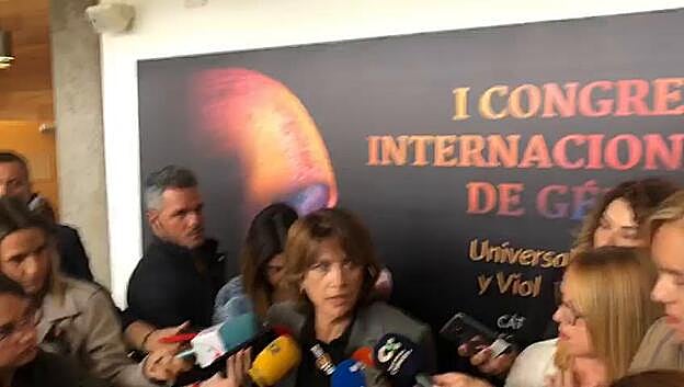 Delgado pide aislar a los negacionistas de la violencia machista