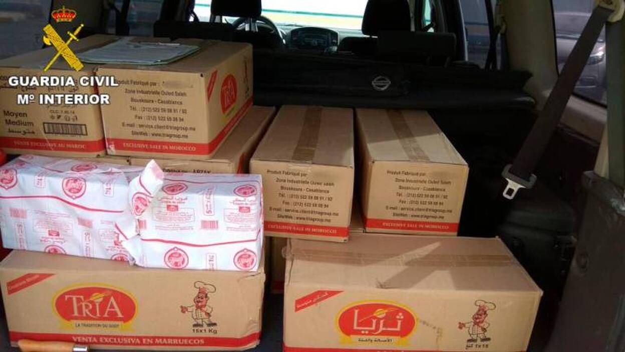 Interceptado en el Puerto de La Luz con alimentos prohibidos