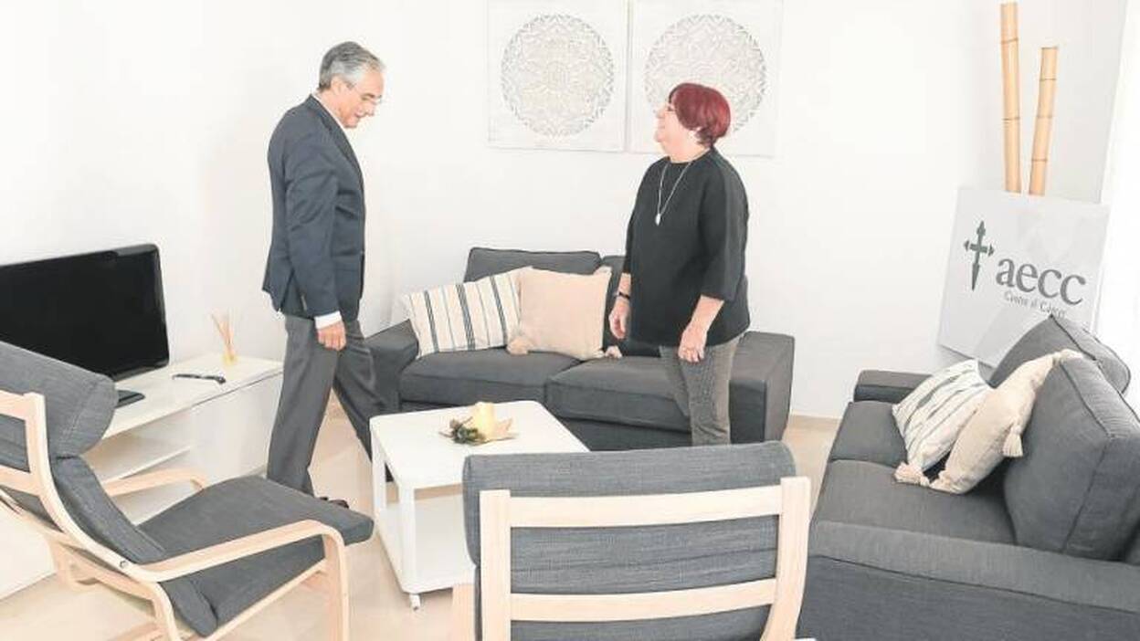 Un hogar durante la radioterapia