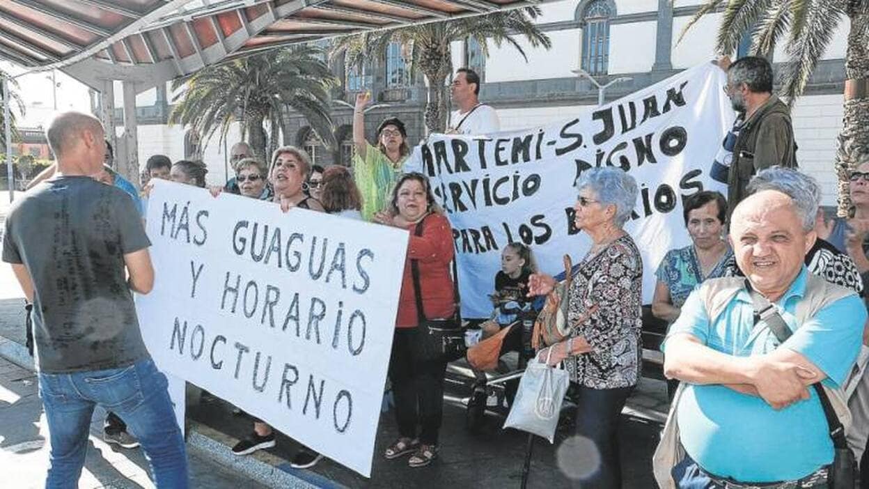 Más guaguas contra las cuestas