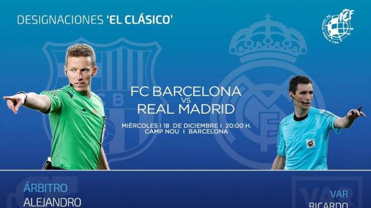 El canario Hernández Hernández, árbitro del clásico del 18 de diciembre