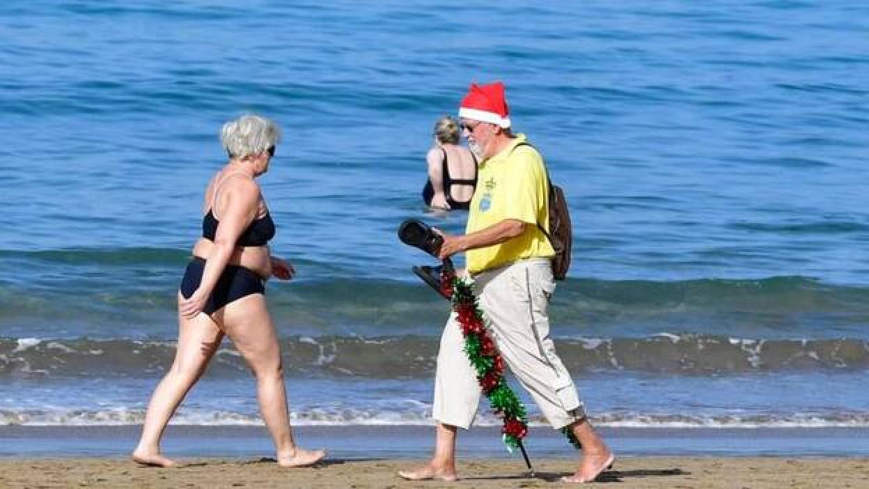 Una Navidad sin lluvias, con calima y calor