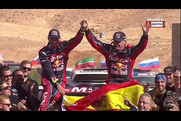 Carlos Sainz gana su tercer Dakar