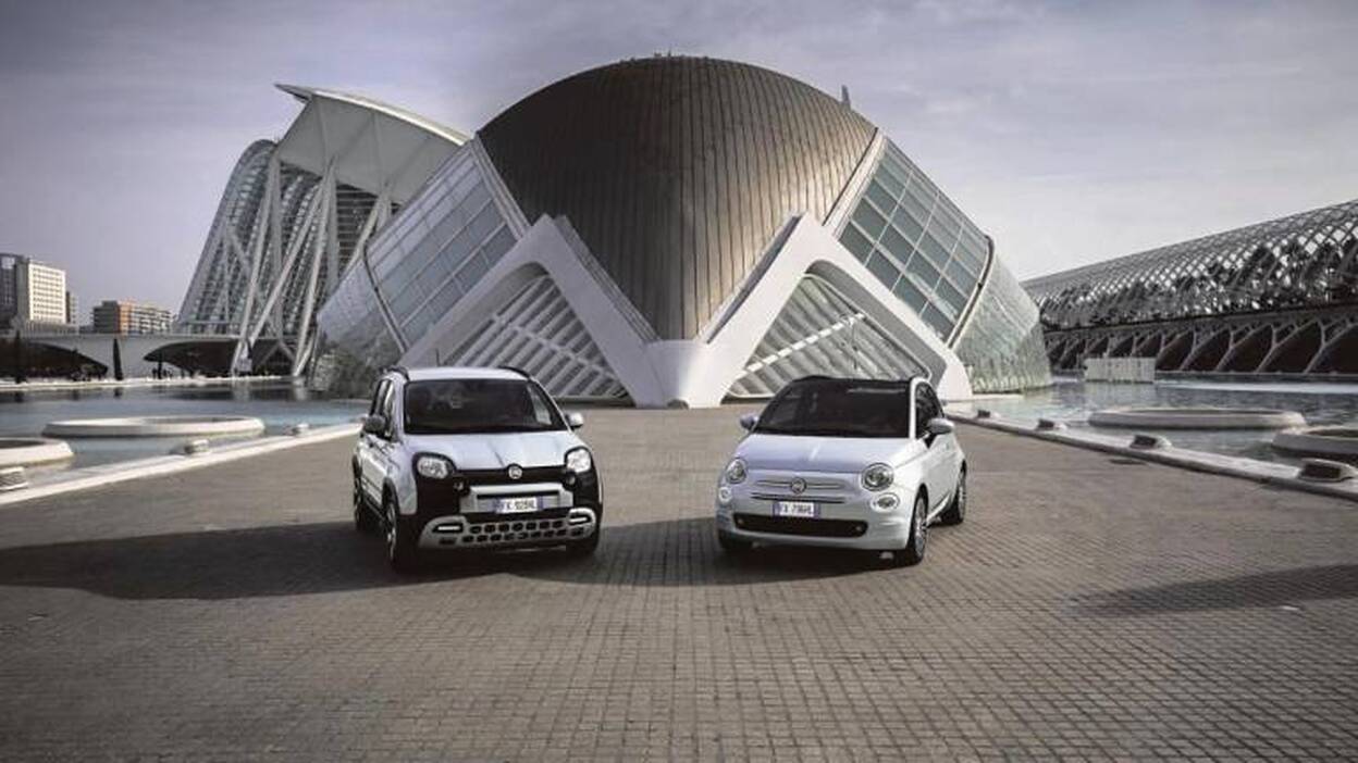 Fiat hibrida el 500 y el Panda